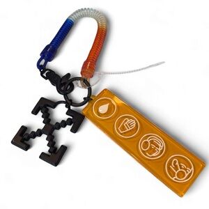 Off-White Industrial Bungee Keychain Bag Charm